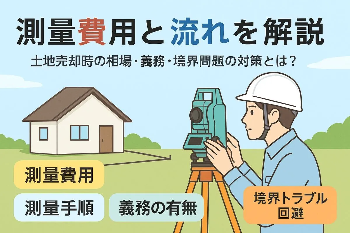 不動産売却で測量の費用相場と流れを徹底解説｜境界トラブルや契約時の注意点も紹介