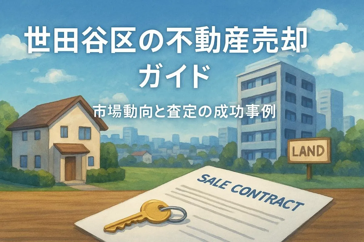 世田谷区で不動産売却の基礎と市場動向！マンションや土地の高額査定・成功事例と売却費用を解説