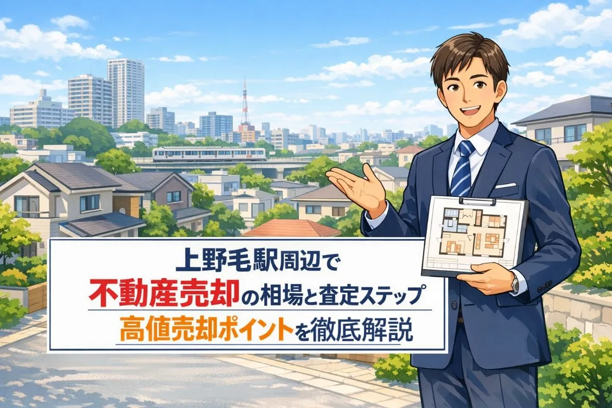 上野毛駅周辺で不動産売却の相場と査定ステップ・高値売却ポイントを徹底解説